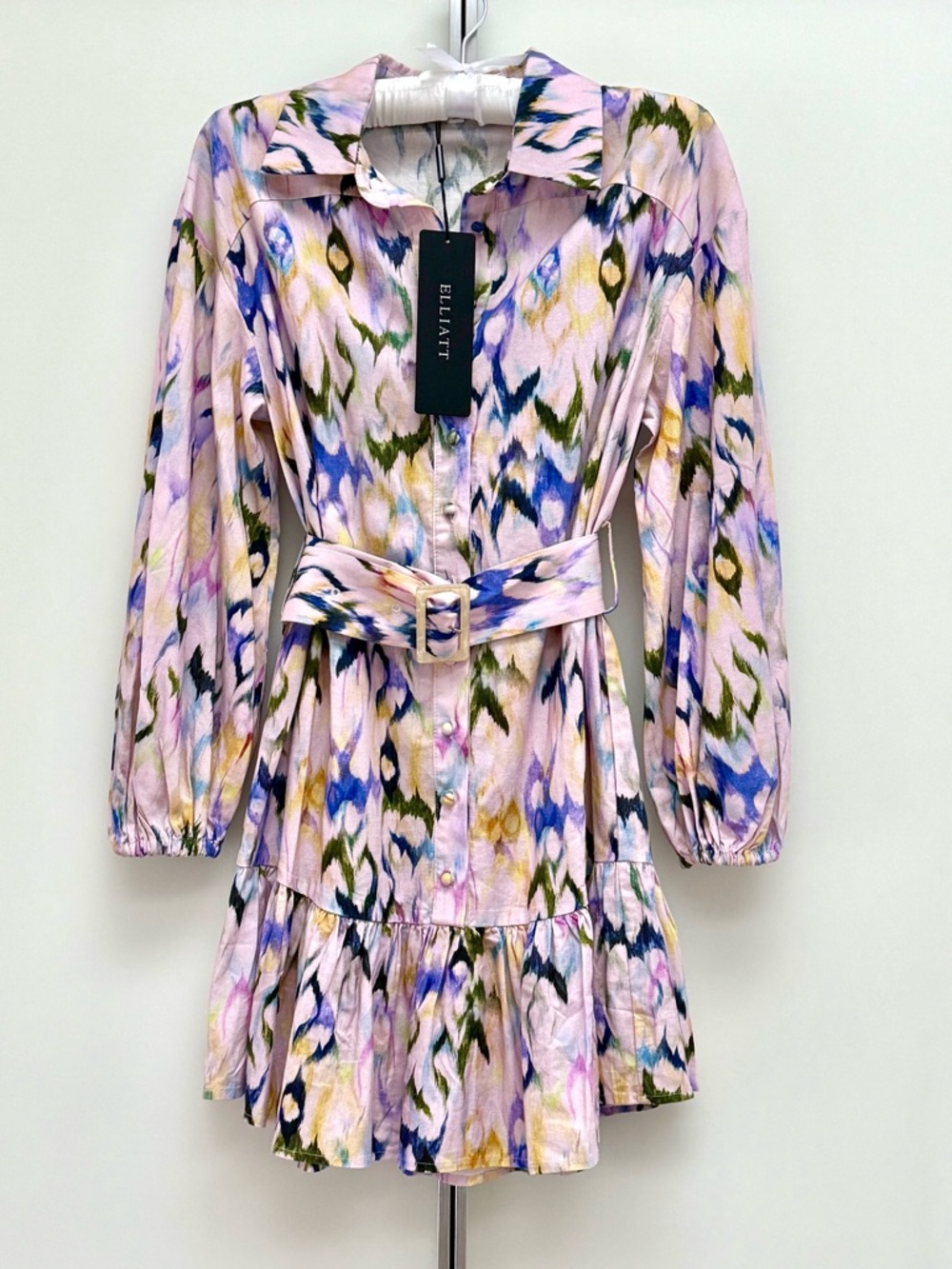 NWT - Elliatt Belted Mini Dress - Super Stylish! - Picture 3 of 7